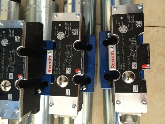350 Bar Rexroth Solenoid Valve 4WRA6EB05-1X/24NZ4/M Rexroth Control Valve