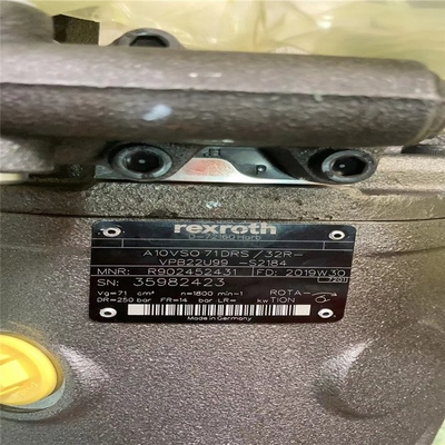 Rexroth excavator plunger pump high pressure Original packaging A10VSO45DR/31R-PPA12K25 A10VSO58DFR1/31R-PPA12N00