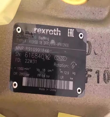 Rexroth excavator high-pressure original plunger pump A10VSO140DRS/32R-VPB12N00 A10VSO140D/31R-PPB12N00